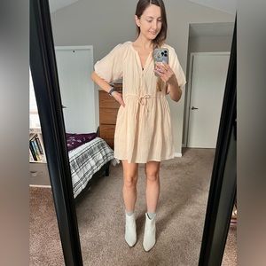 Old Navy Puff Sleeve Dress